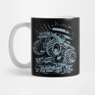 USA MONSTER TRUCK FLAG RIDER Mug